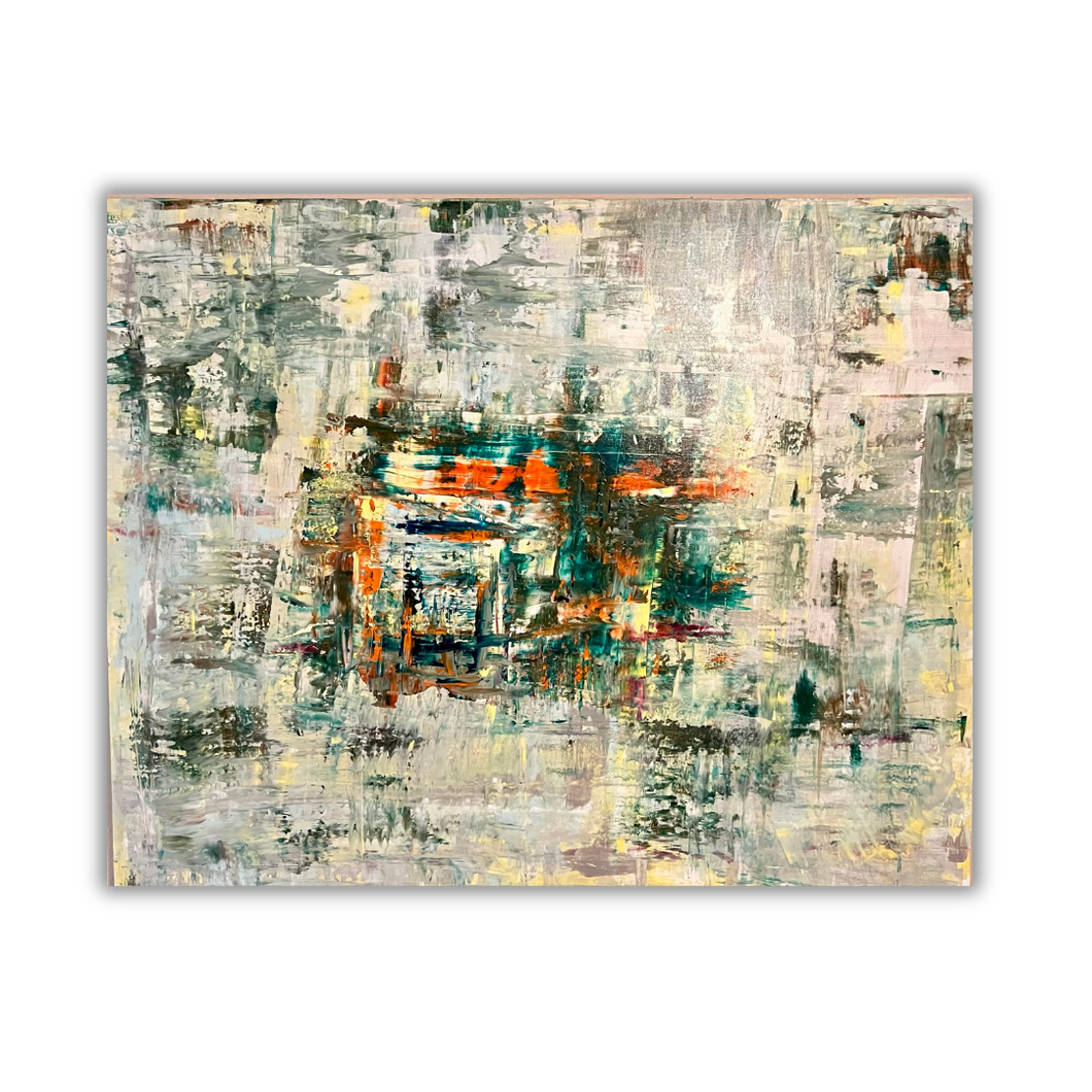Untitled - Original (Green Abstract)